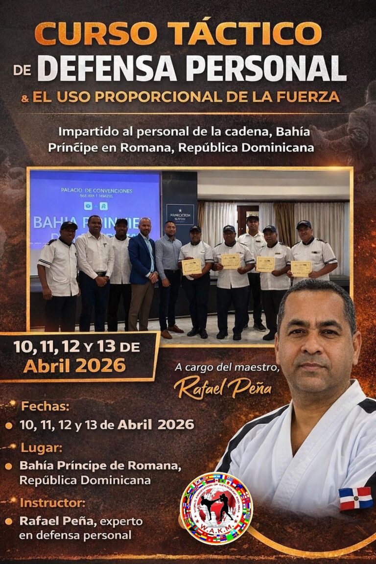 CURSO TACTICO DE DEFENSA PERSONAL