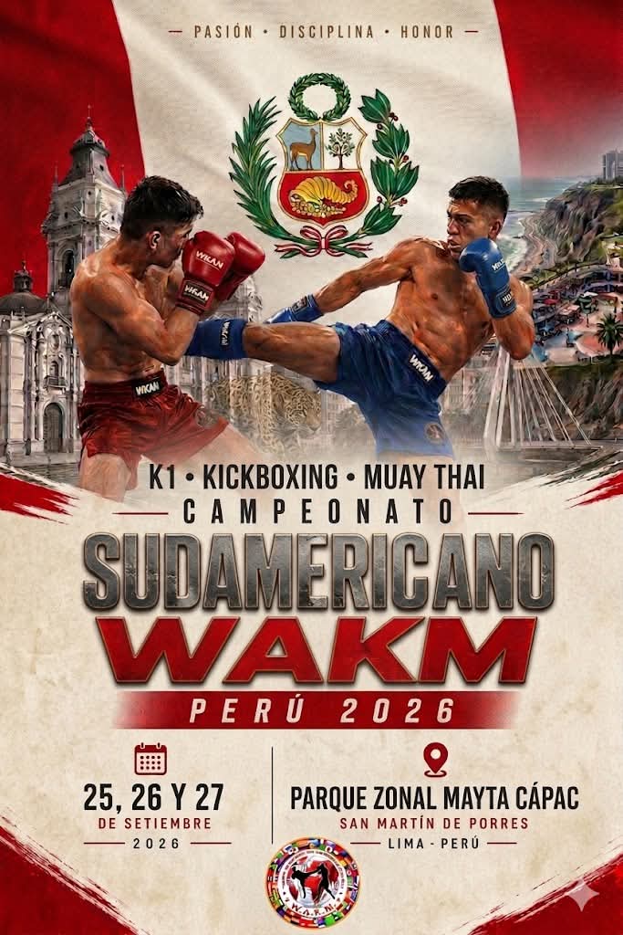 V CAMPEONATO SUDAMERICANO WAKM